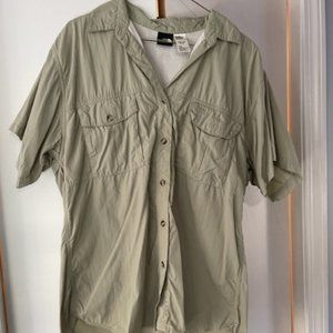 Northface button down shirt